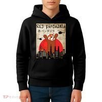 Red Panda Lover, Funny Red Pandazilla Kids Hoodie thumb 4