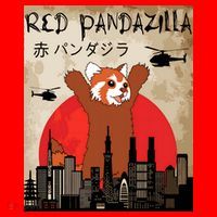 Red Panda Lover, Funny Red Pandazilla Santa Hat thumb 1