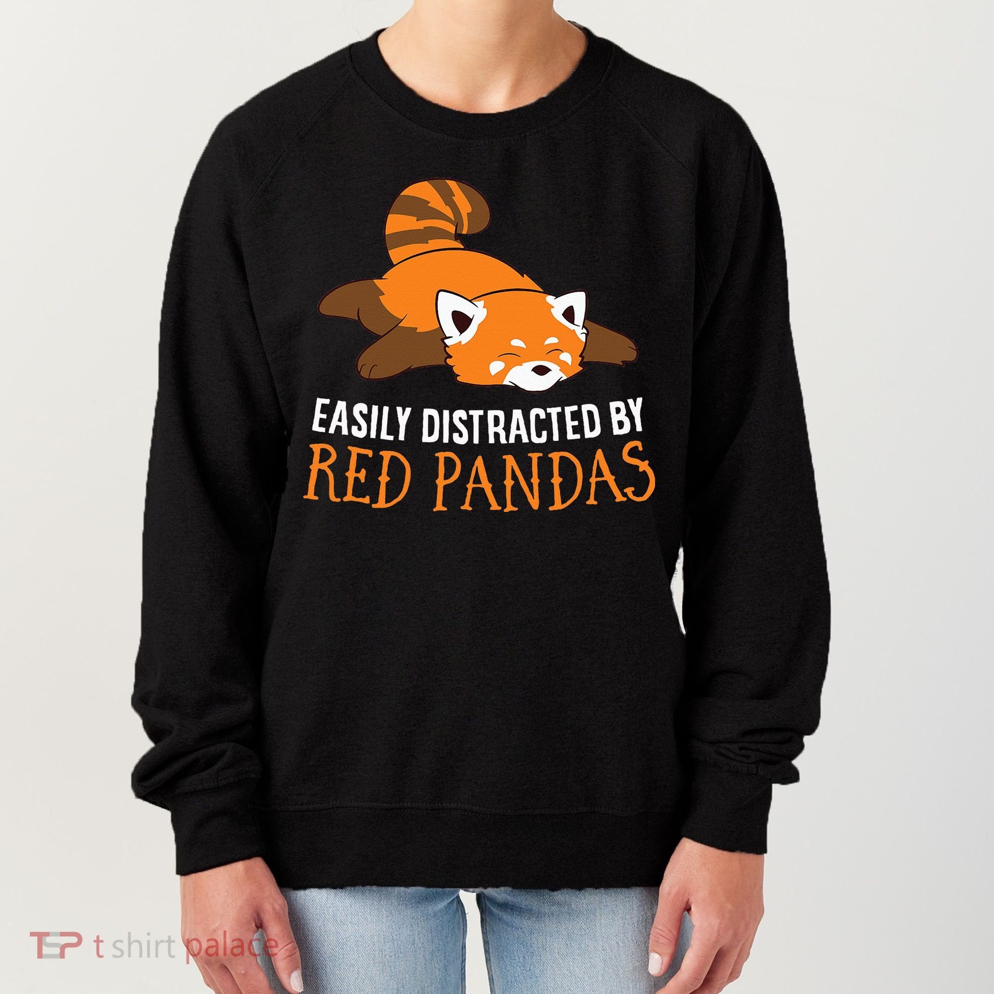 Red Panda Love Easily Distracted By Red Pandas Women's Sweatshirt