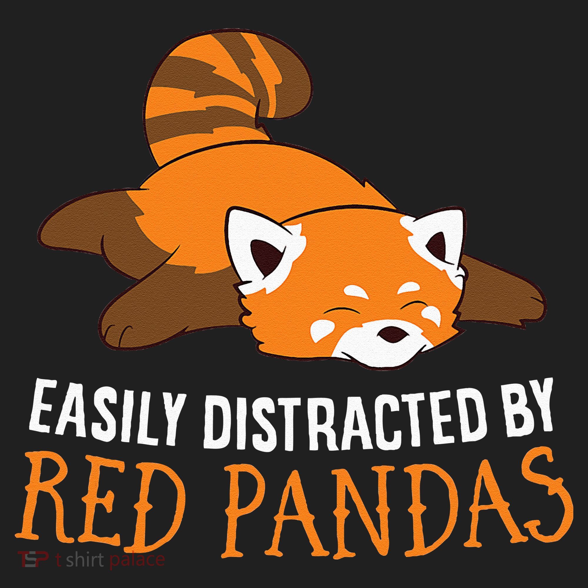 Red Panda Love Easily Distracted By Red Pandas Women's Sweatshirt
