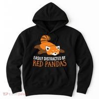Red Panda Love Easily Distracted By Red Pandas Hoodie thumb 0