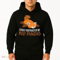 Red Panda Love Easily Distracted By Red Pandas Hoodie thumb 2