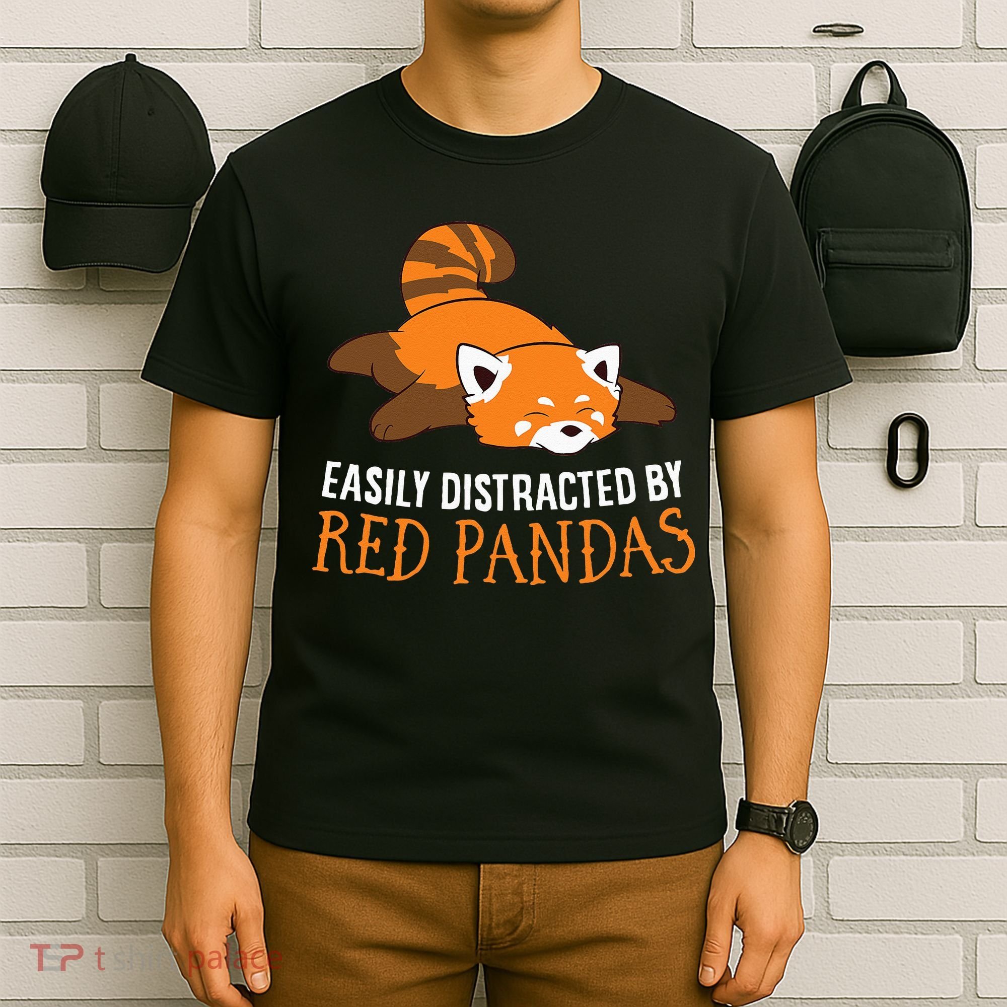 Red Panda Love Easily Distracted By Red Pandas T-Shirt