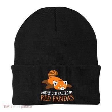Red Panda Love Easily Distracted By Red Pandas Beanie