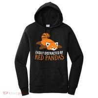 Red Panda Love Easily Distracted By Red Pandas Women's Hoodie thumb 0