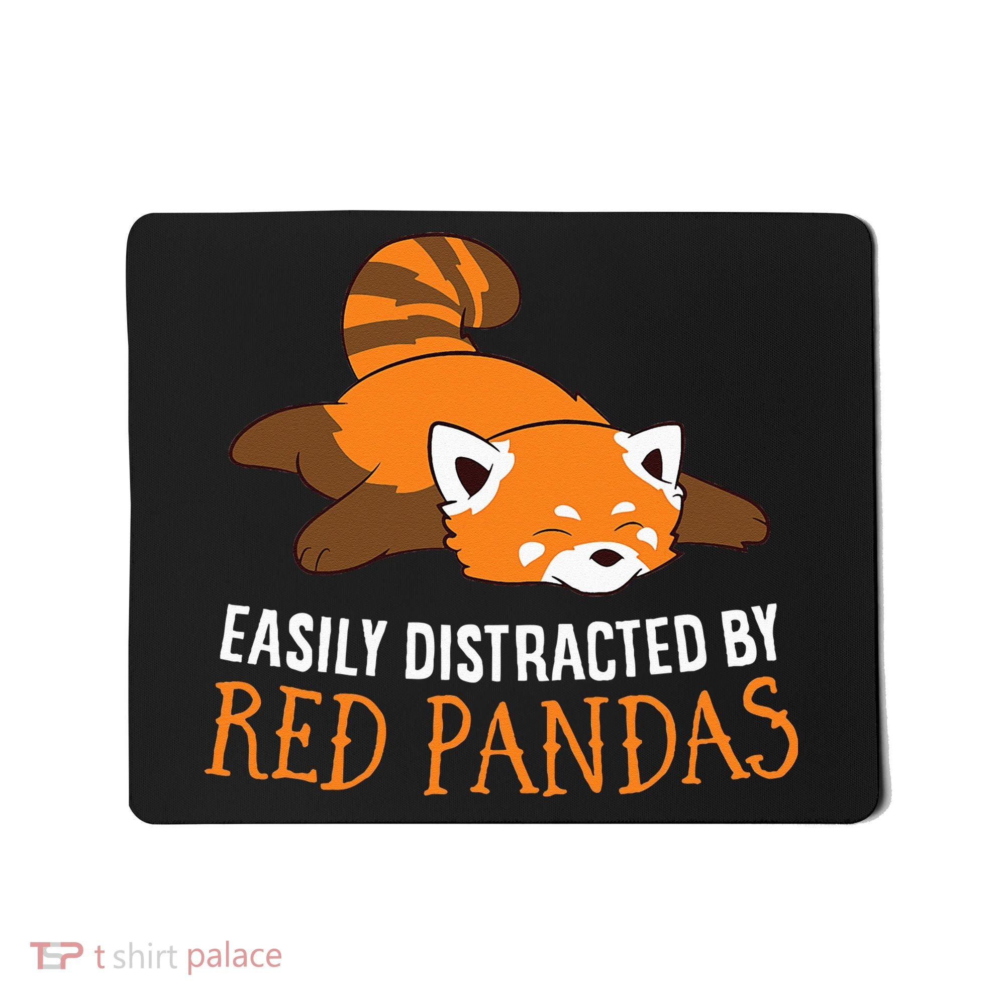 Red Panda Love Easily Distracted By Red Pandas Mousepad
