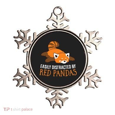 Red Panda Love Easily Distracted By Red Pandas Ornament