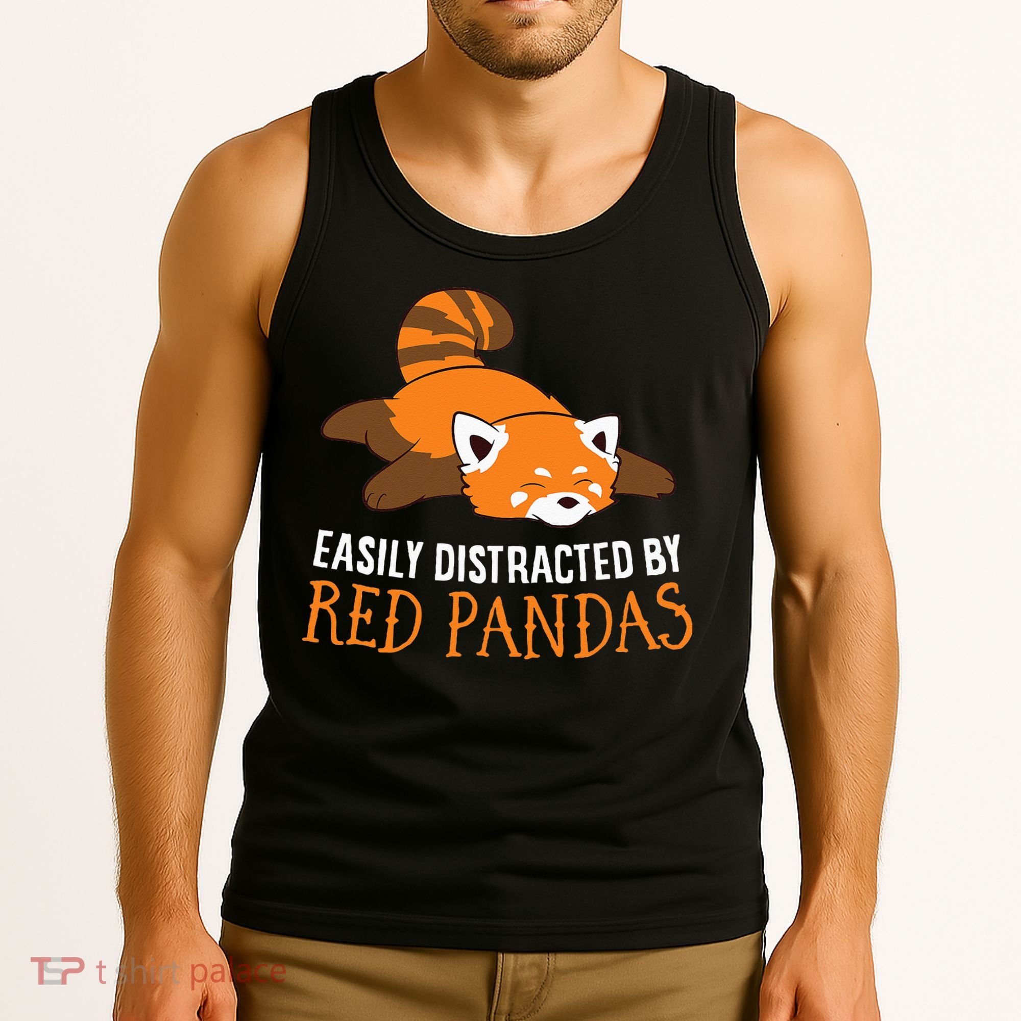 Red Panda Love Easily Distracted By Red Pandas Tank Top