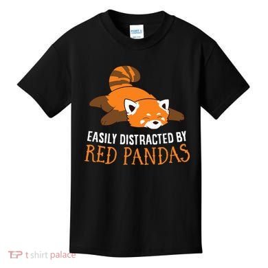 Red Panda Love Easily Distracted By Red Pandas Kids T-Shirt