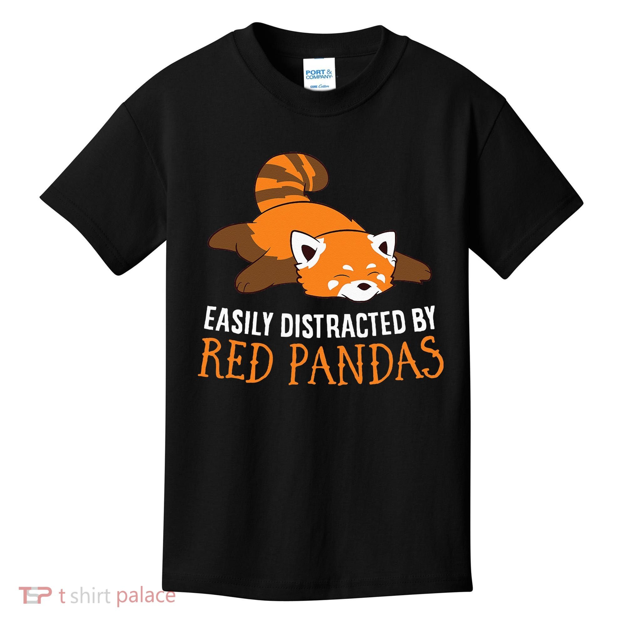 Red Panda Love Easily Distracted By Red Pandas Kids T-Shirt
