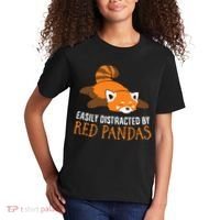 Red Panda Love Easily Distracted By Red Pandas Kids T-Shirt thumb 2