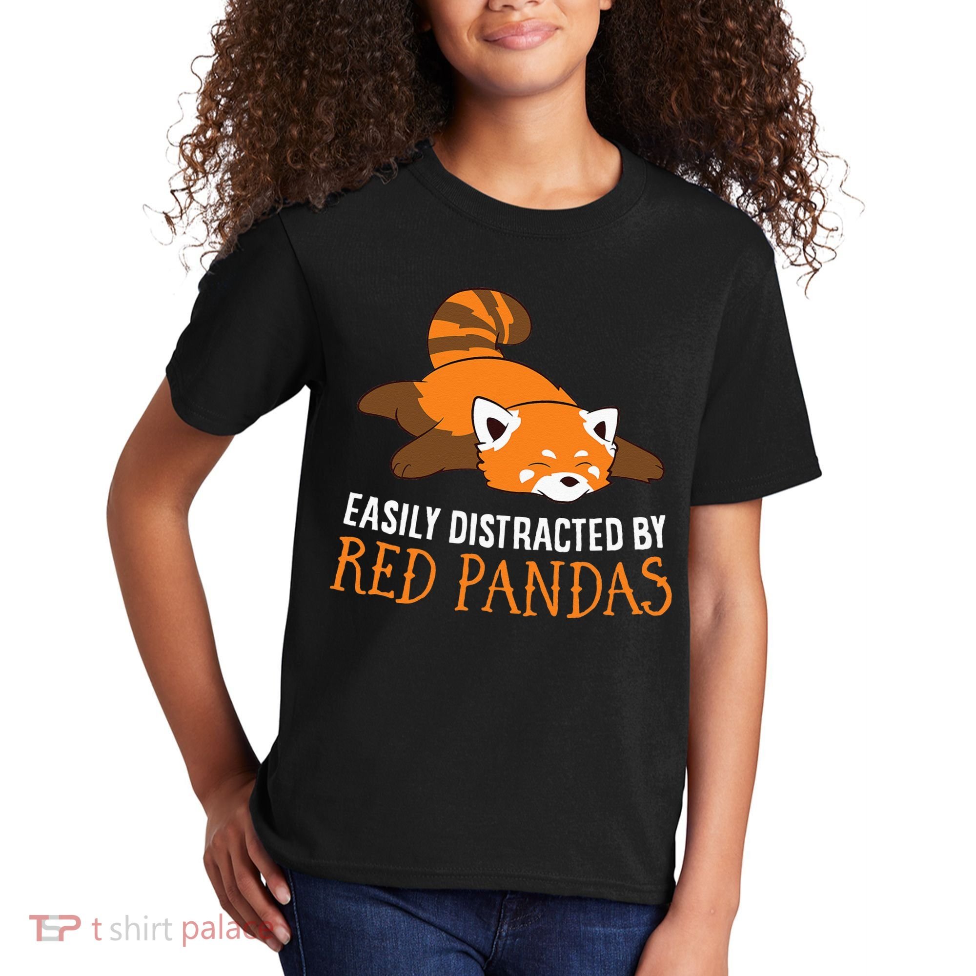 Red Panda Love Easily Distracted By Red Pandas Kids T-Shirt