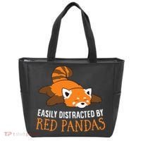 Red Panda Love Easily Distracted By Red Pandas Tote Bag thumb 0