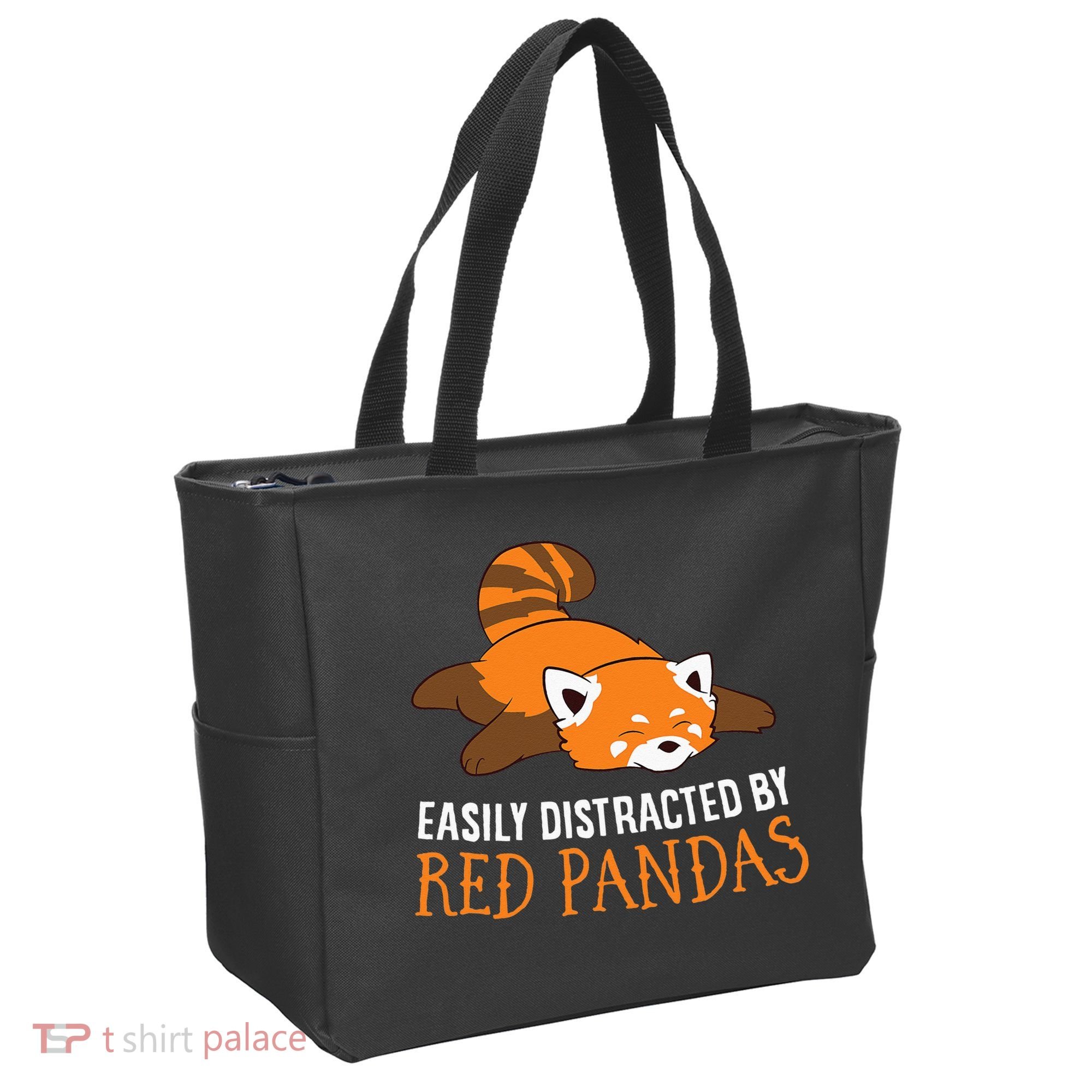 Red Panda Love Easily Distracted By Red Pandas Tote Bag