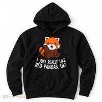 Red Panda Lover I Just Really Like Red Pandas Ok Hoodie thumb 0