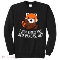 Red Panda Lover I Just Really Like Red Pandas Ok Sweatshirt thumb 0