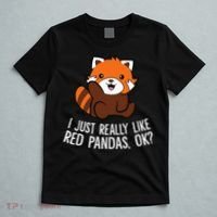 Red Panda Lover I Just Really Like Red Pandas Ok T-Shirt thumb 5