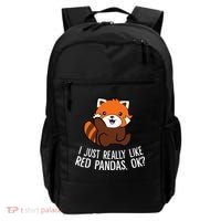 Red Panda Lover I Just Really Like Red Pandas Ok Backpack thumb 0