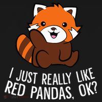 Red Panda Lover I Just Really Like Red Pandas Ok Coaster thumb 2