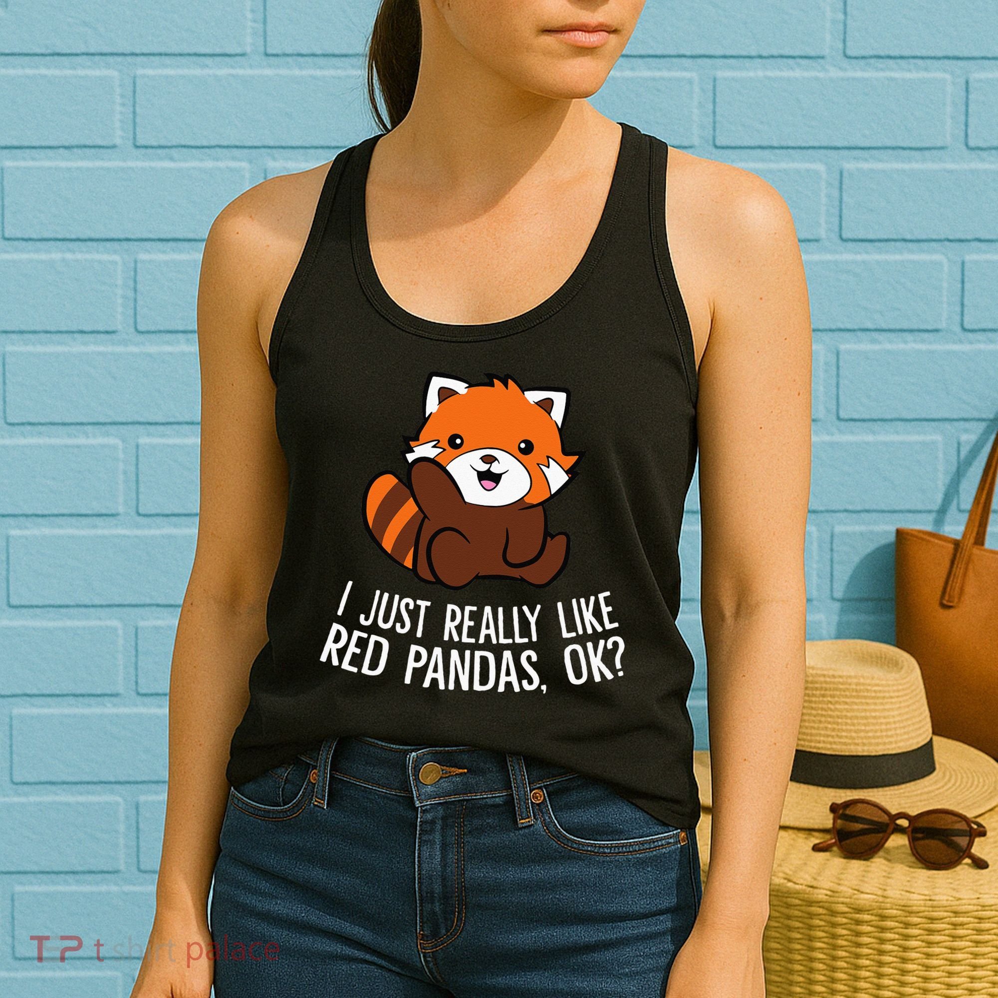 Red Panda Lover I Just Really Like Red Pandas Ok Women's Tank Top