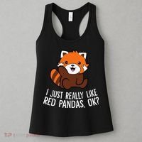 Red Panda Lover I Just Really Like Red Pandas Ok Women's Tank Top thumb 3