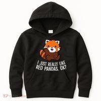 Red Panda Lover I Just Really Like Red Pandas Ok Kids Hoodie thumb 0