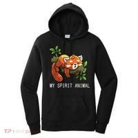 Red Panda Lazy Spirit Animal Gift Women's Hoodie thumb 0