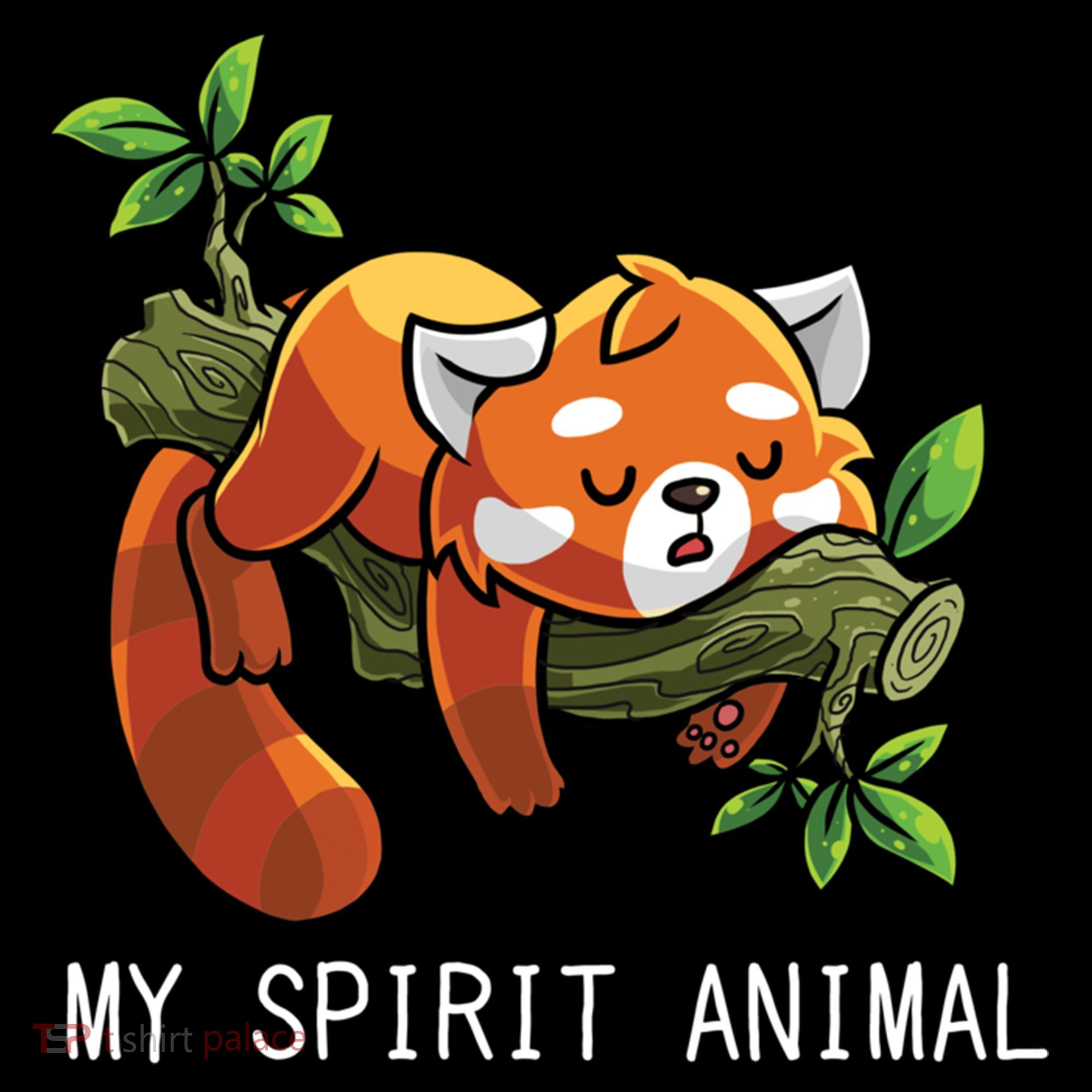 Red Panda Lazy Spirit Animal Gift Women's Hoodie