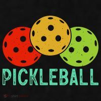 Retro Pickleball Logo Ladies PosiCharge Tri-Blend Wicking Tank thumb 2