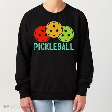 Retro Pickleball Logo Women's Sweatshirt
