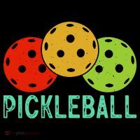 Retro Pickleball Logo Yupoong Adult 5-Panel Trucker Hat thumb 2