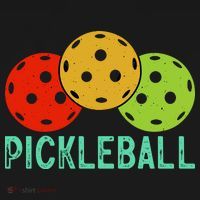 Retro Pickleball Logo Ladies Essential Flowy Tank thumb 2