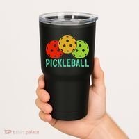 Retro Pickleball Logo Tumbler thumb 2