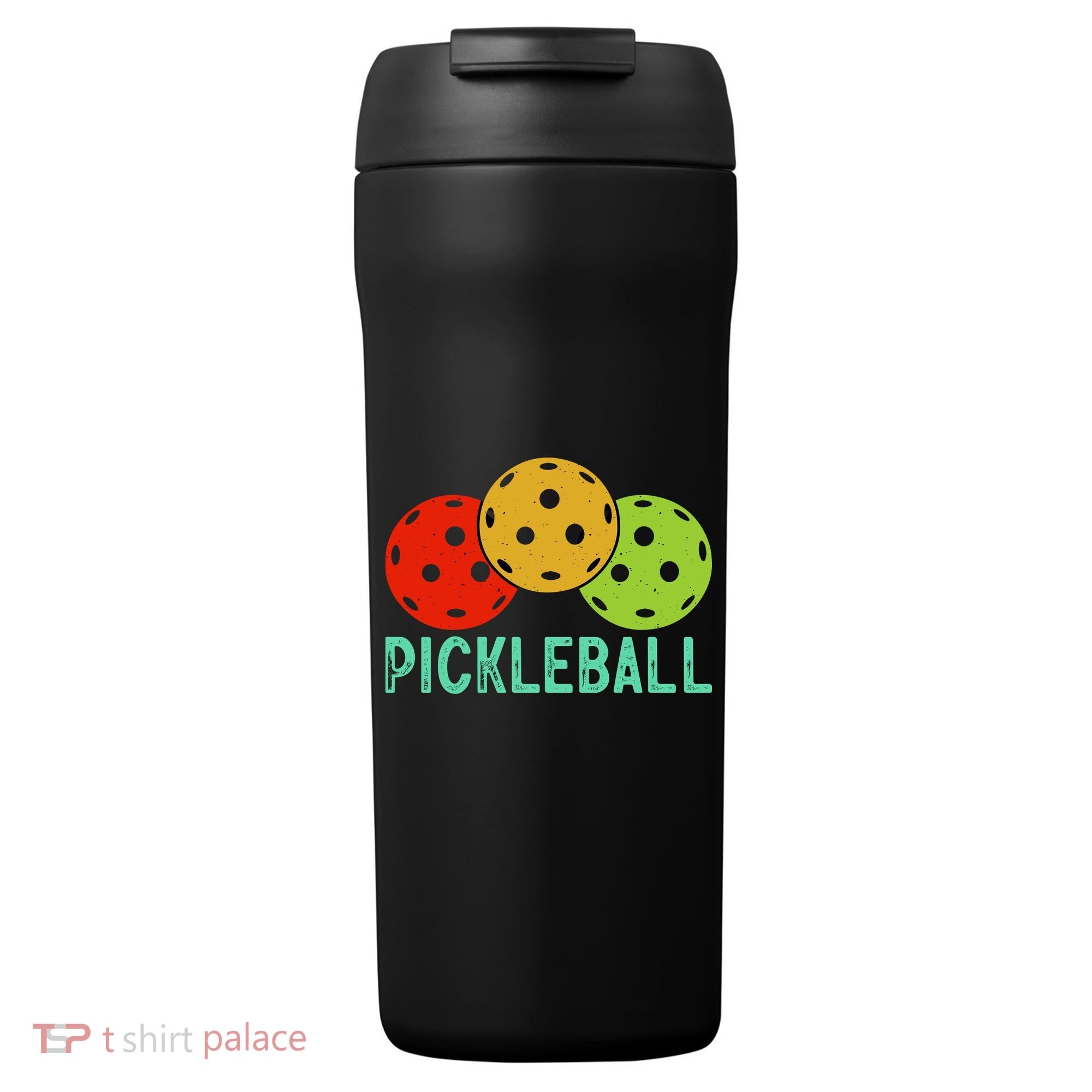 Retro Pickleball Logo 24oz Duet Stainless Steel Tumbler