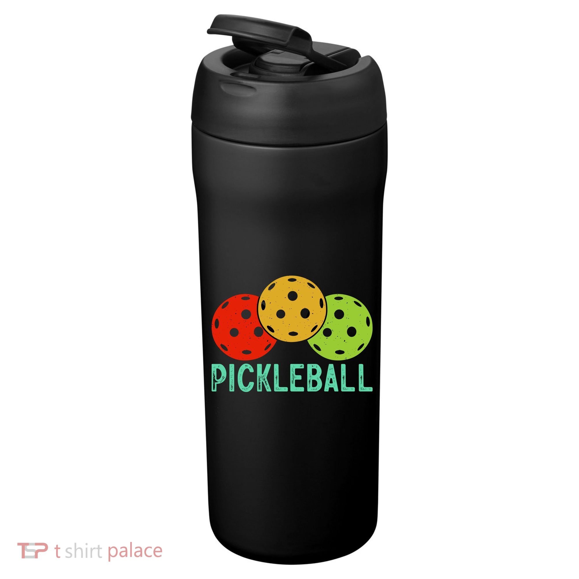 Retro Pickleball Logo 24oz Duet Stainless Steel Tumbler