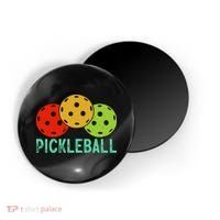 Retro Pickleball Logo Magnet thumb 0