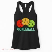 Retro Pickleball Logo Women's Tank Top thumb 0