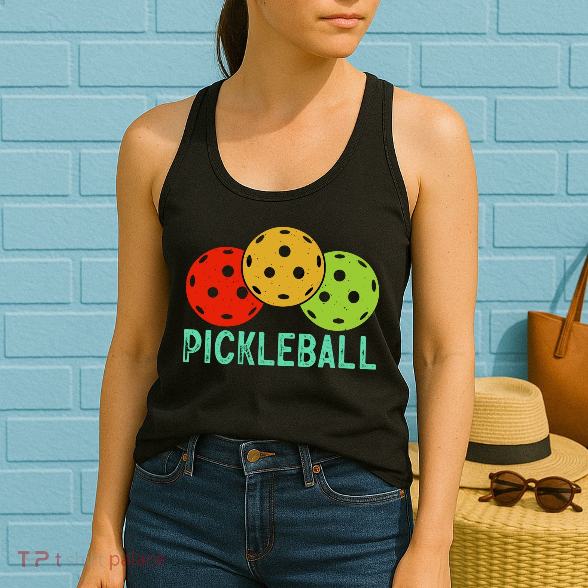 Retro Pickleball Logo Women's Tank Top
