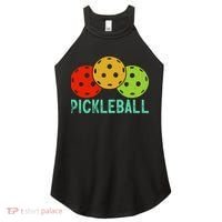 Retro Pickleball Logo Women's Perfect Tri Rocker Tank thumb 0