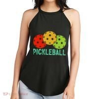 Retro Pickleball Logo Women's Perfect Tri Rocker Tank thumb 2