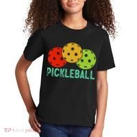 Retro Pickleball Logo Kids T-Shirt thumb 2