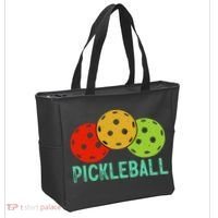 Retro Pickleball Logo Tote Bag thumb 2