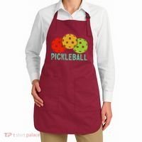 Retro Pickleball Logo Apron thumb 2