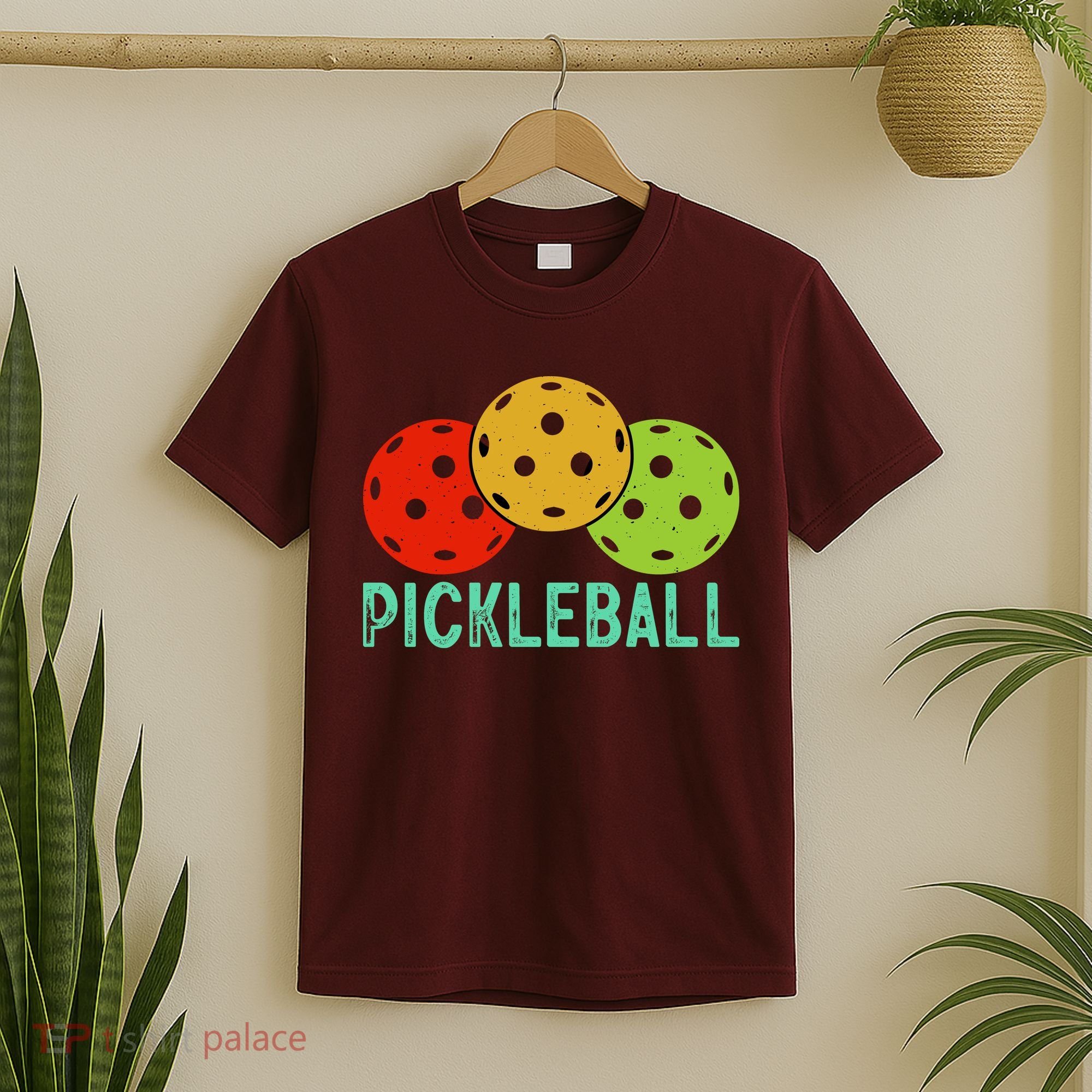 Retro Pickleball Logo T-Shirt