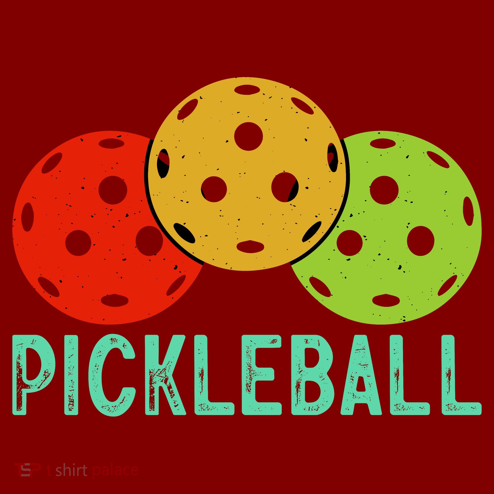 Retro Pickleball Logo Tall Sweatshirt
