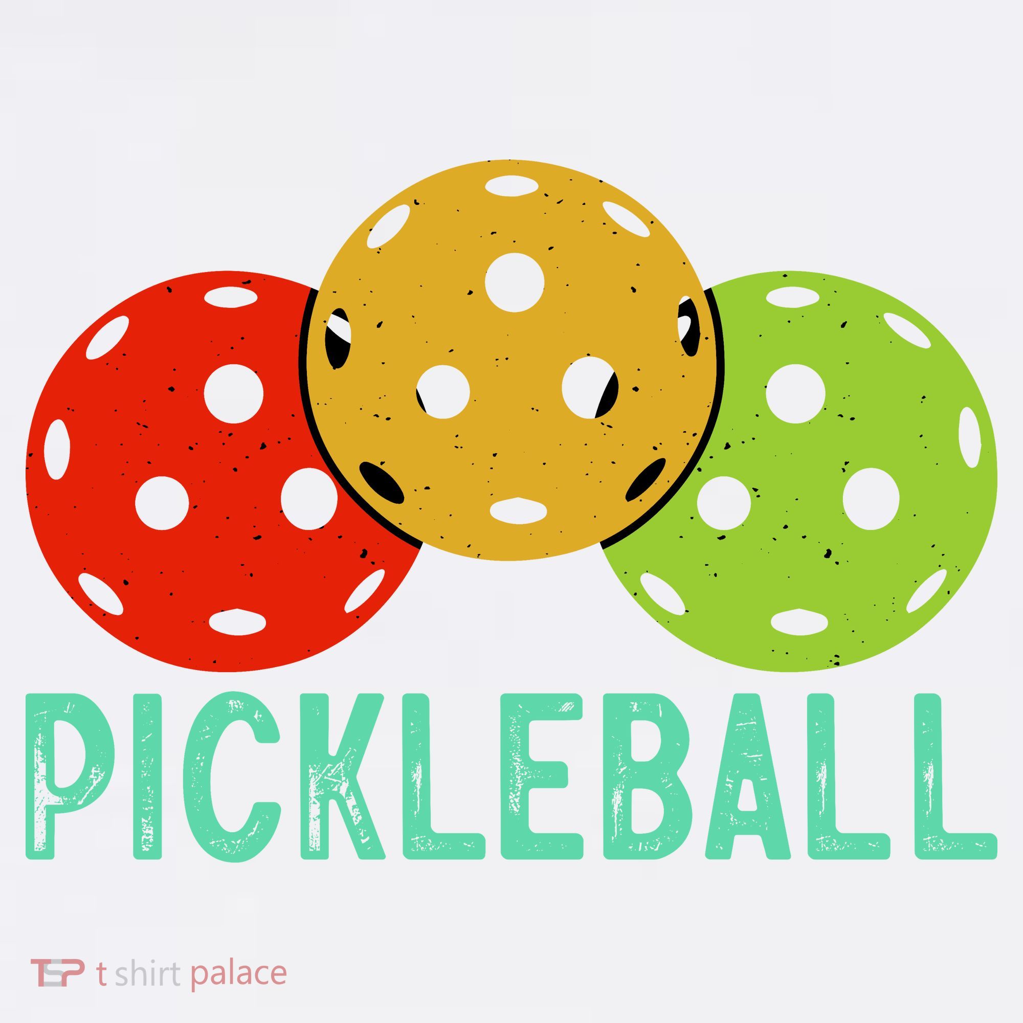 Retro Pickleball Logo Comfort Colors Garment-Dyed Hooded Sweatshirt