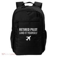 Retired Pilot Land It Yourself Backpack thumb 0