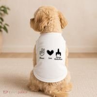 Retro Peace Love Harm Reduction Overdose Awareness Nurse Doggie Tank thumb 2