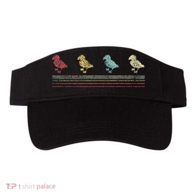 Retro Puffin Lover Funny Puffin Vintage Visor