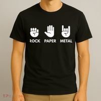 Rock Paper Metal T-Shirt thumb 3
